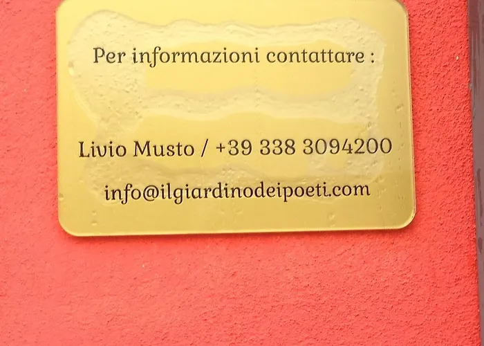 Bed & Breakfast Il Giardino Dei Poeti And